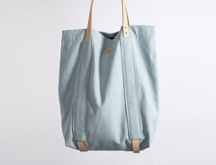 Soft Mint Idan Bag with Natural Strap