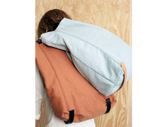 Soft Mint Idan Bag with Natural Strap