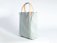 Soft Mint Idan Bag with Natural Strap