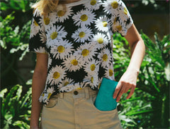 Solid - Mint Clutch