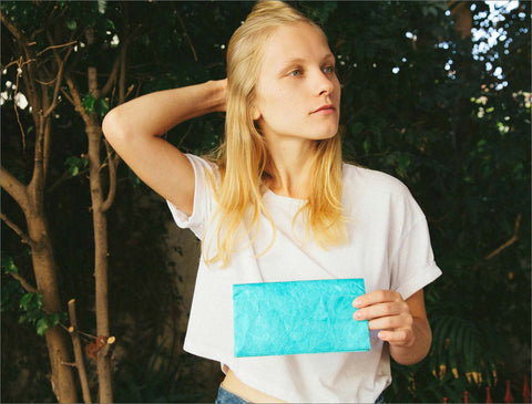 Solid - Mint Clutch