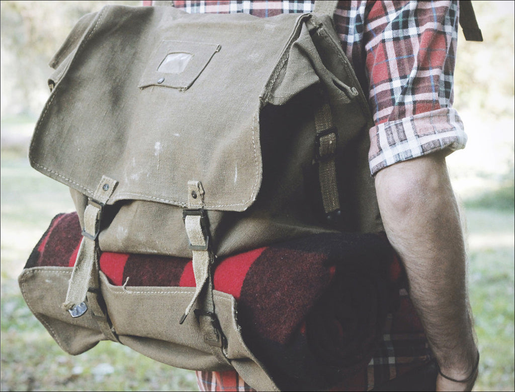 Vintage Italian Military Bag