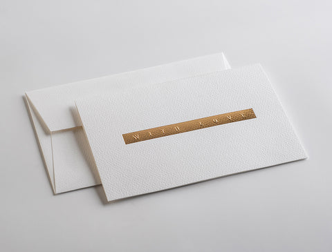 Set of 3 Gold Cards