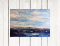 acrylic painting on canvas gale