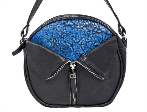 M&M Petite Black + Cobalt Blue