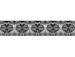 Black and White Bird Scarf
