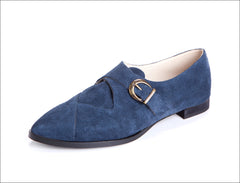 LAX Shoes navy blue criss cross