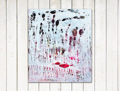 acrylic painting on canvas eyes wide open