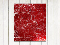 acrylic painting on canvas love extreme close-up