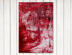 acrylic painting on canvas combat field