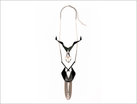 Cassandre Necklace Black