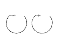 Disco Hoops (Silver)