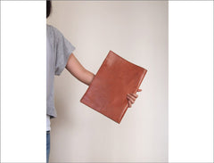 Handstitched Leather Document Folder