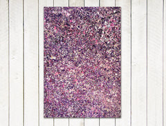 acrylic painting on canvas purple rain