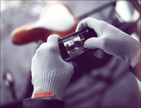 Touchscreen Gloves Natural Grey