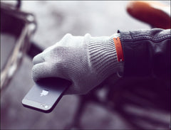 Touchscreen Gloves Natural Grey