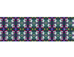 Grey Flowers Printed Scarf