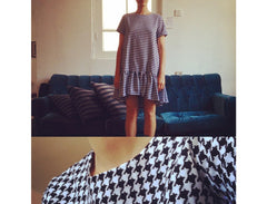 Houdstooth Amish Dress