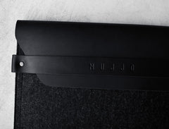 Handmade iPad Envelope Sleeve - Black