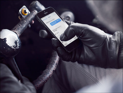 Leather Touchscreen Gloves