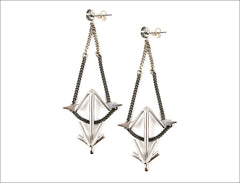 Leona Earrings Silver
