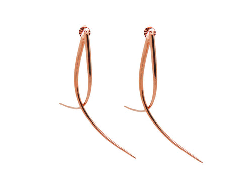 Mammout Earrings (Rose-Gold Vermeil)