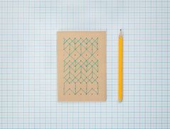 Embroidered A6 Sketchbook