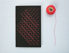Embroidered A5 Sketchbook