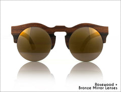 Handmade PingPong Wood Sunglasses