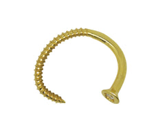 So Screw Me Bangle (Gold Vermeil)