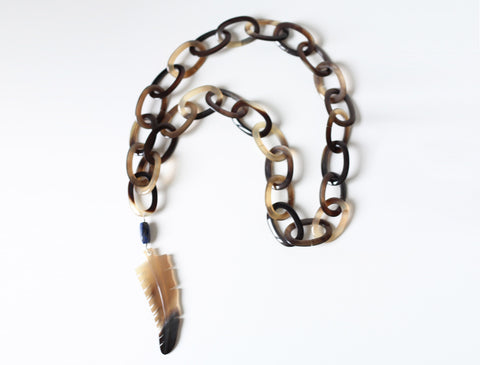 Shilo Feather Necklace