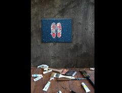 Her Shoes Art Print