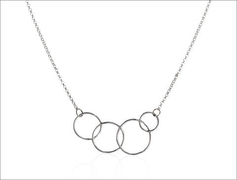 Silver Circle Necklace