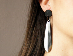 Silver Drop Earrings