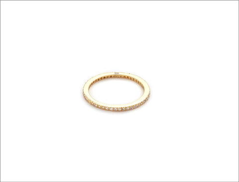 Simple Crystal Ring