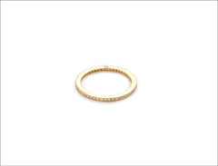 Simple Crystal Ring