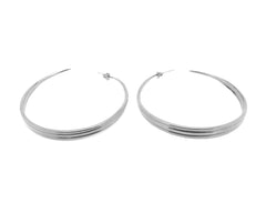 Spike Hoops (Silver)