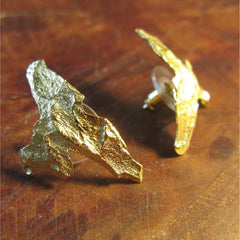 Statement Gold-filled Stud Earrings