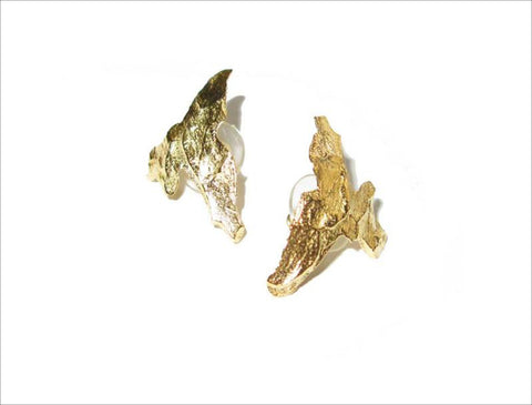 Statement Gold-filled Stud Earrings