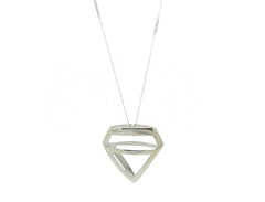 Supergirl Pendant (Silver)