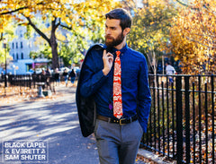 “Black Everett”, 2013 Art Print + High Quality Neck Tie