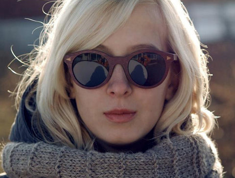 Handmade Venezia Wood Sunglasses