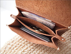 Handstitched Personalized Leather Wallet