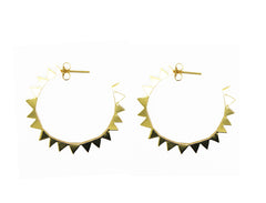 WatchOUT! Killer Hoops (Gold Vermeil)