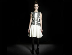 Embroidered Cocktail Dress