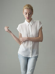 Stark Naked White Bettie Blouse